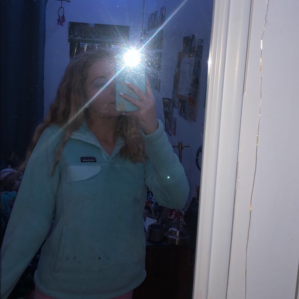 LIGHT BLUE PATAGONIA QUARTER SNAP